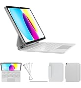 RAYMCRAFT for iPad 11th(A16, 2025)/10th Generation Case with Keyboard, Magic Keyboard 2022, Sprin...