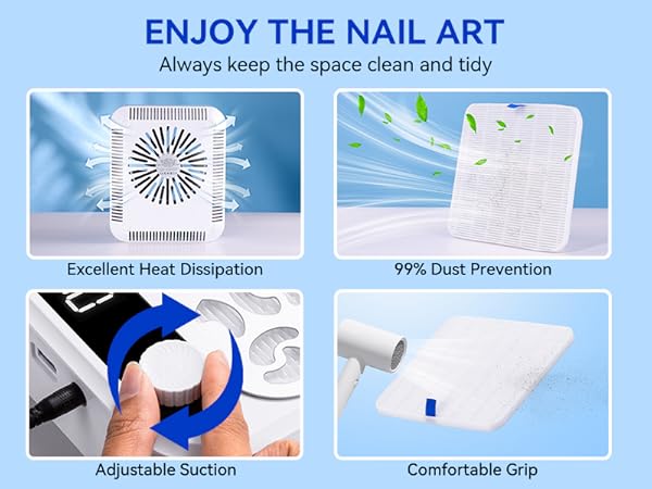 Professional Dust Collector Nail Tech