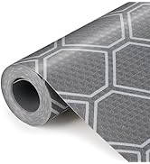 Refragerator Shelf Liner, Cabinet Drawer Liners for Kitchen, Waterproof Bathroom Sink Mat No Slip...