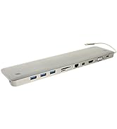 Gearmo USB C PD Docking Station w/Multi-Port USB 3.1 Hub &amp; Display Aluminum