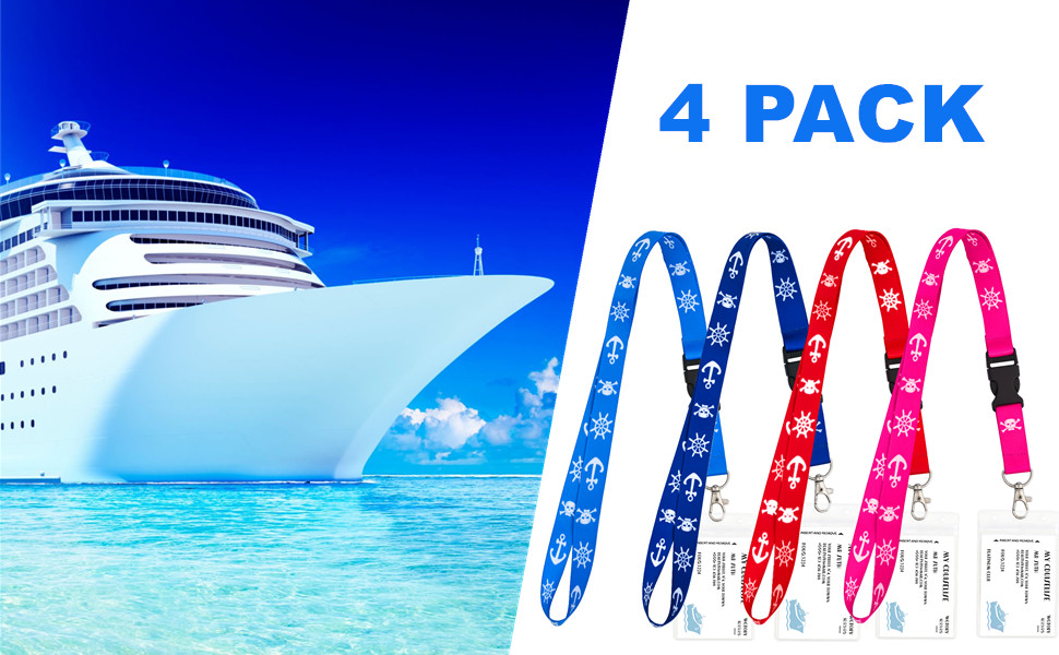 lanyards for cruise ship cards