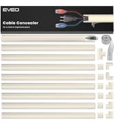 Cord Hider 153in - Cord Covers for Wires - Paintable Cable Hider - Cable Management - Wire Hiders...