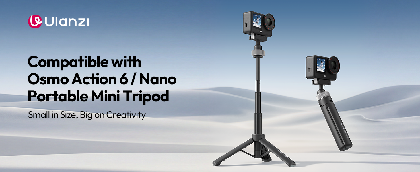 ULANZI MT95 Mini Tripod Selfie Stick Stand