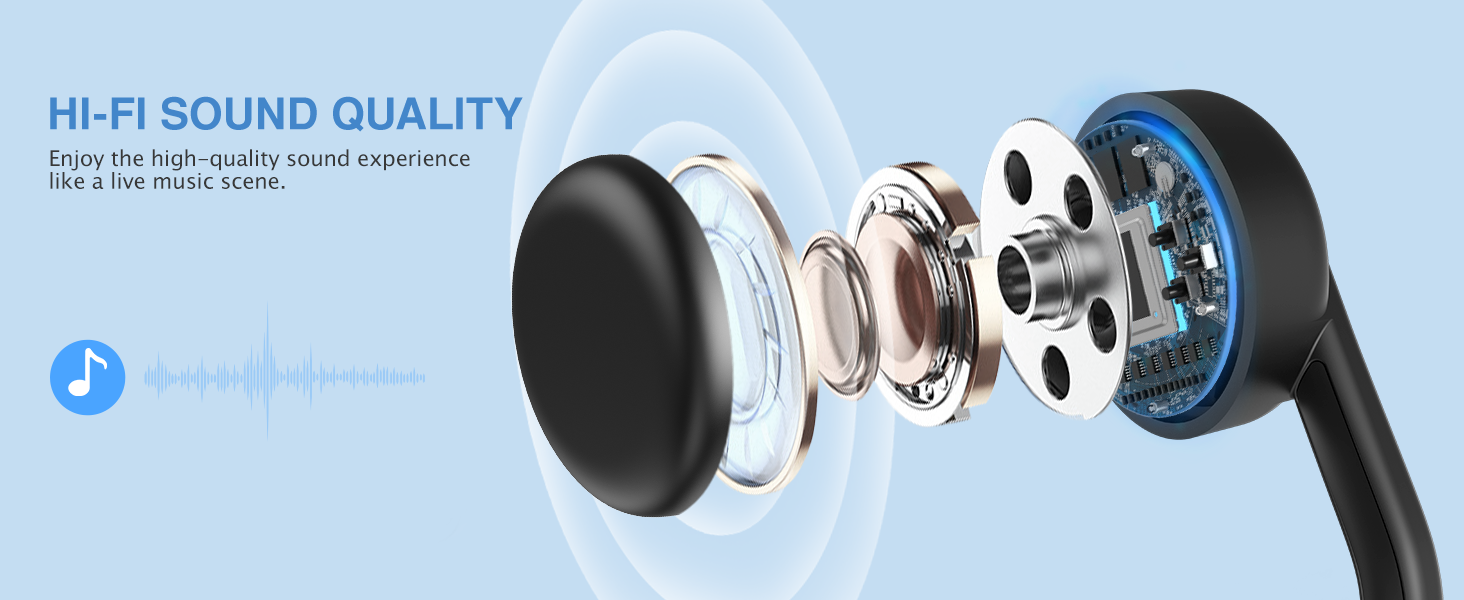 Bone conduction headphones