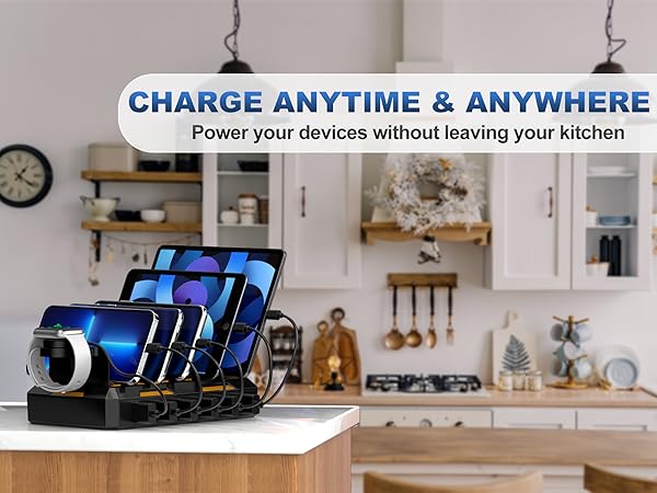 iphone charging station