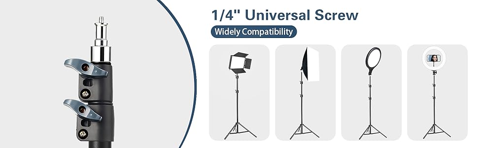 Adjustable 86&amp;#34; Phone Tripod for Live Streaming