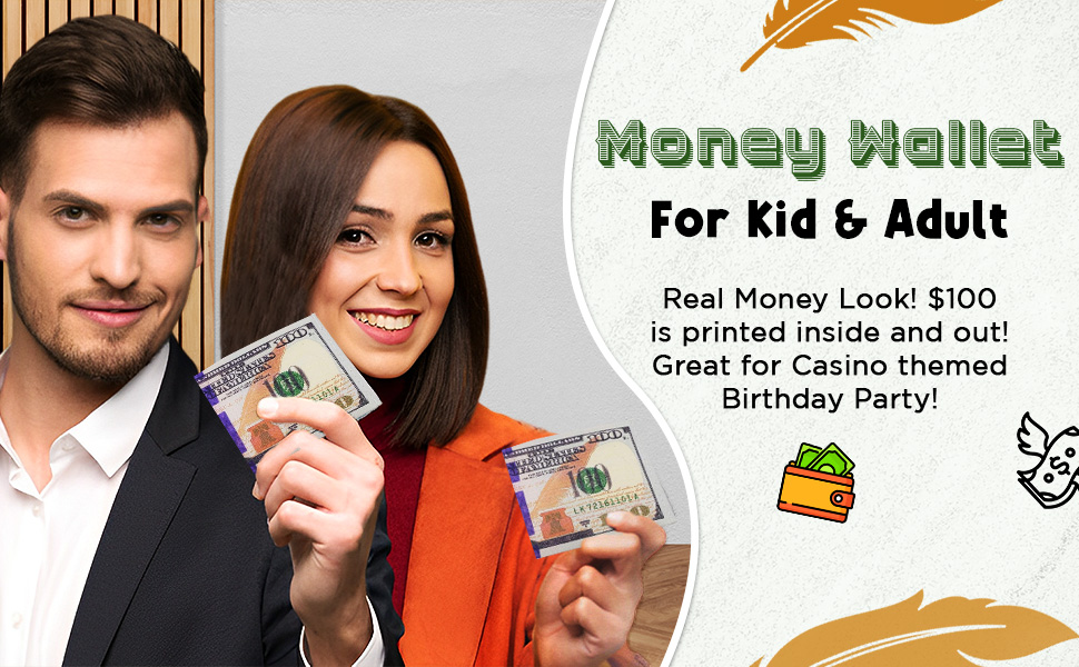 100 Dollar Bill Wallets