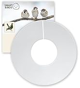 Big Bird Blocker Ring, Transparent, Prevent Pigeons, Crows and Other unwanted Large Birds Scaring...