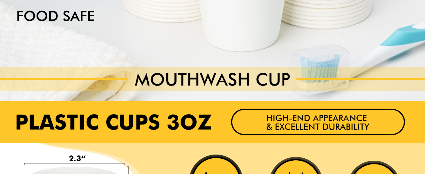 bathroom cups