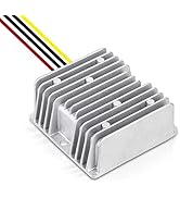 SUPERNIGHT Voltage Reducer DC 48V to 12V 30A 360W Step Down Converter, IP68 Waterproof Voltage Re...