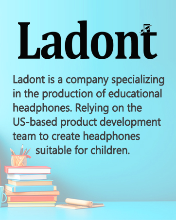 Kids headphones for classroom and school