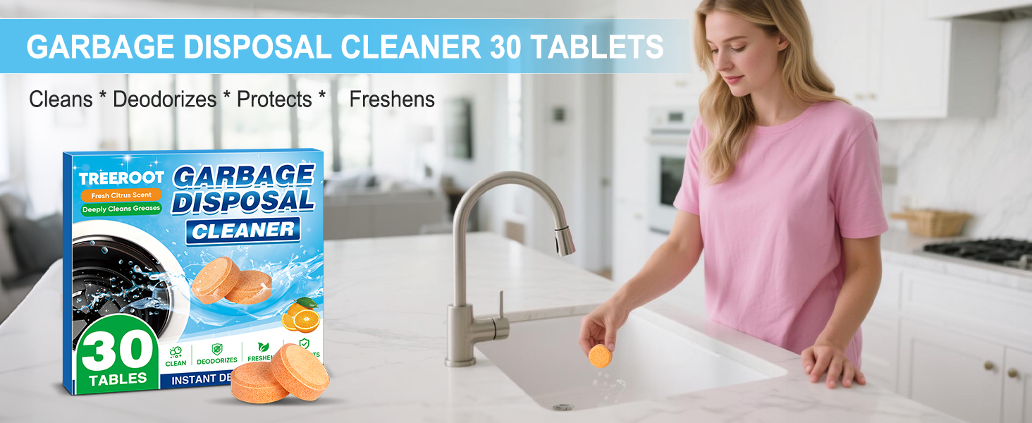 garbage disposal cleaner,disposal cleaner,garbage disposal cleaner and deodorizer