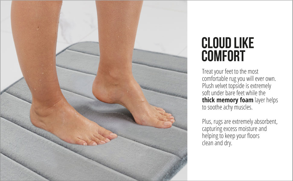 bath mat rug memory foam bathroom rug for bath room floor
