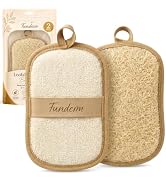 Natural Loofah Sponge, Exfoliating Body Scrubber, Shower Loofah, 2 Count | Egyptian Loofah Sponge...
