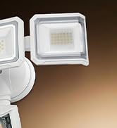 LEPOWER-TEC Zero Blind Spots Outdoor Security Light with 240° &amp; 100ft Dual PIR Motion Sensor, 700...