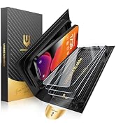 UNBREAKcable for iPhone 15 Screen Protector [Quick-Installation Box] 3-Pack 9H+ Hardness Shatterp...