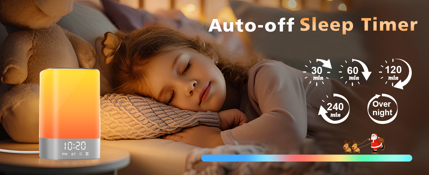 night light sound machine alarm clock with sound machine kids night light birthday gifts for girls