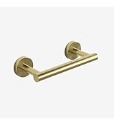 BWE Toilet Paper Holder Wall Mount, Brushed Gold Rust and Corrosion Resistant SUS 304 Stainless S...