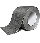 Danlaila Grey 4x60FT Heavy Duty Anti Slip Grip Tape for Stairs, Waterproof Non Skid Tape Outdoor,...