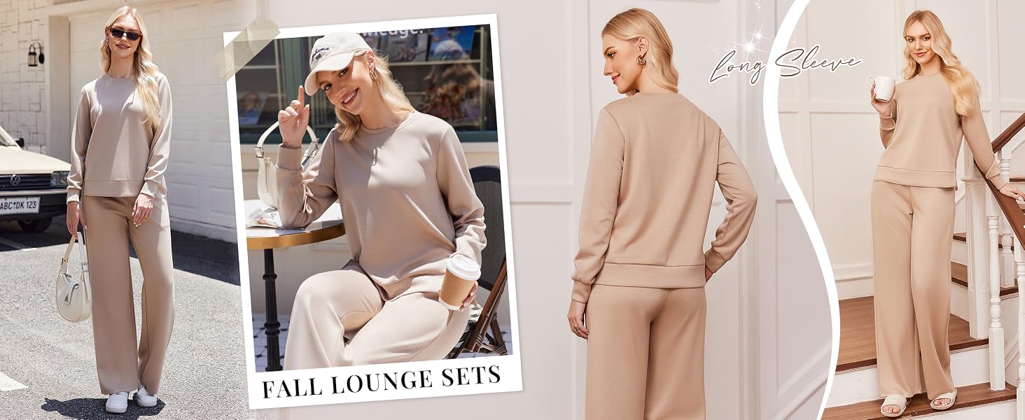 Fall Lounge Sets Outfits