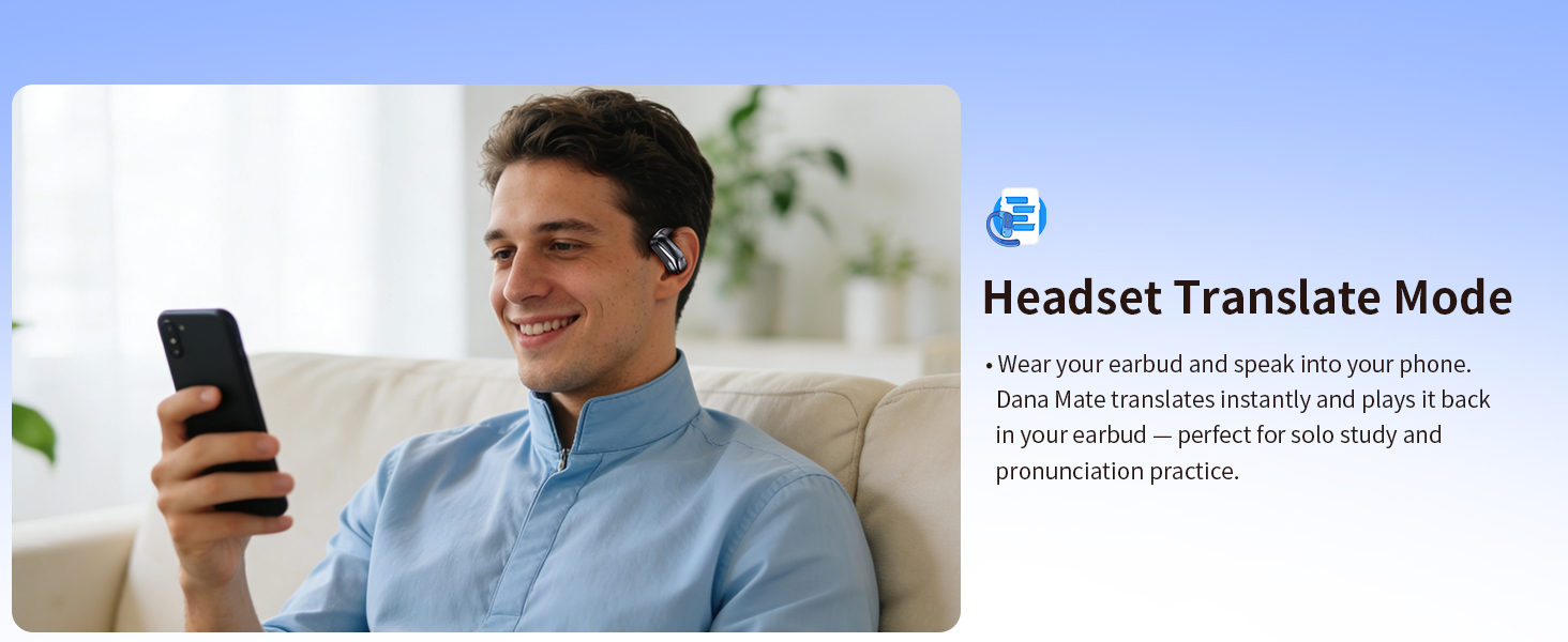 translating earbuds real time