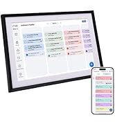 Bewinner 10.1 Inch Smart Digital Photo Frame, HD Touchscreen Family Planner Digital Picture Frame...