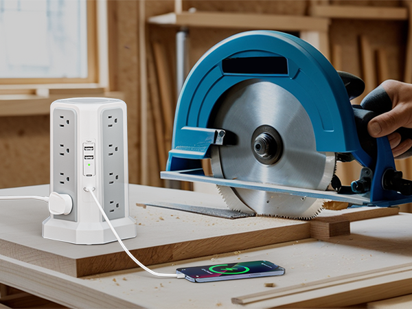 power outlet with usb ports