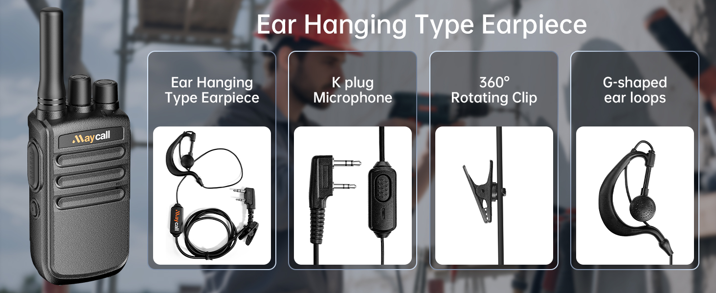 Walkie Talkie with headphones