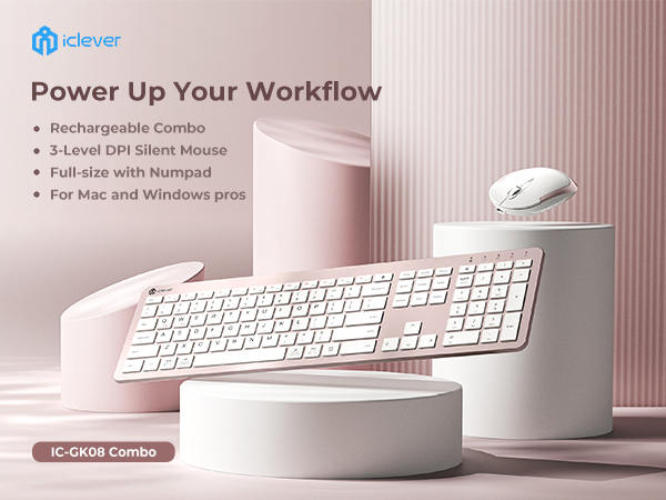 wireless keyboard with number pad