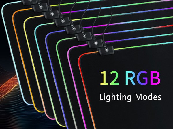 RGB Large Gaming Mouse Pad