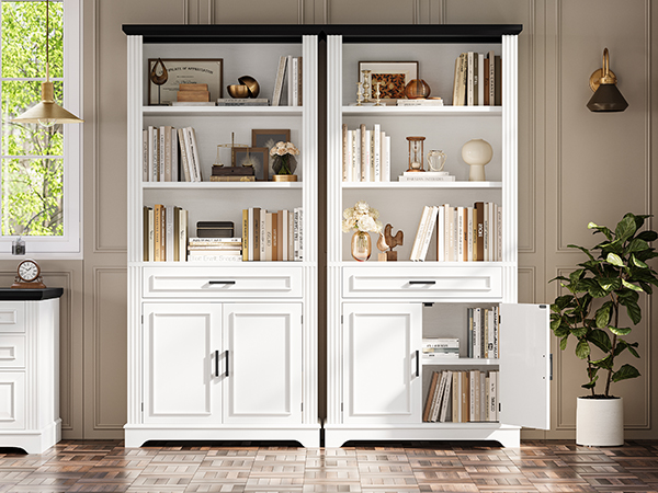 Farmhouse Bookshelves and Bookcases