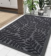 OLANLY Door Mat Indoor Outdoor Entrance