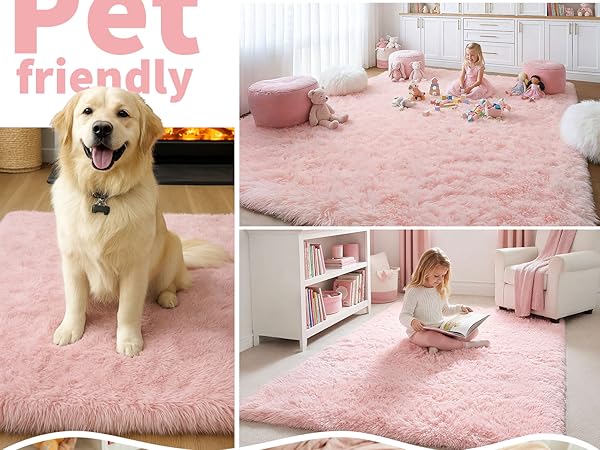 Amdrebio pink rug A+5A S