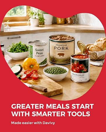 Davivy smart kitchen can opener for convenient meal preparation