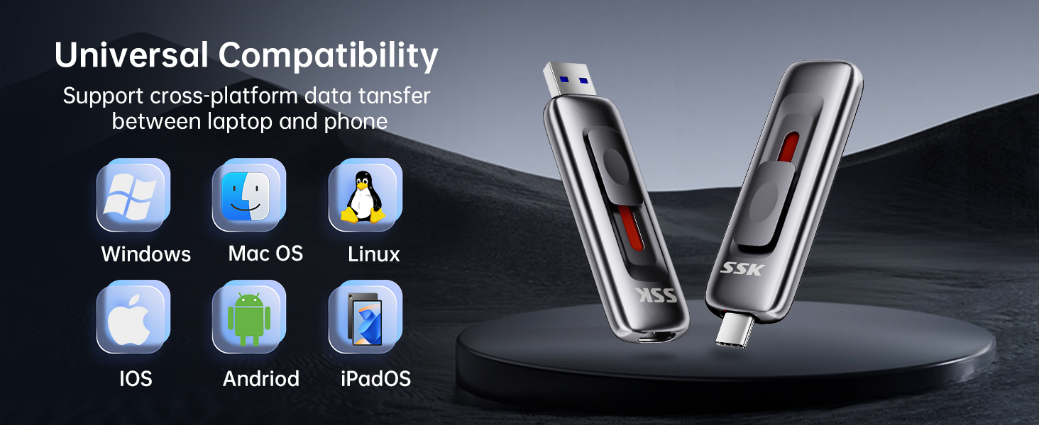 usb ssd for laptop and phone