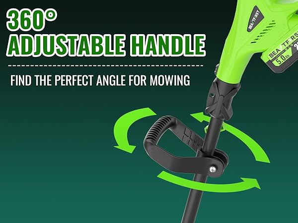 battery operated weed wacker cordless cordless string trimmer