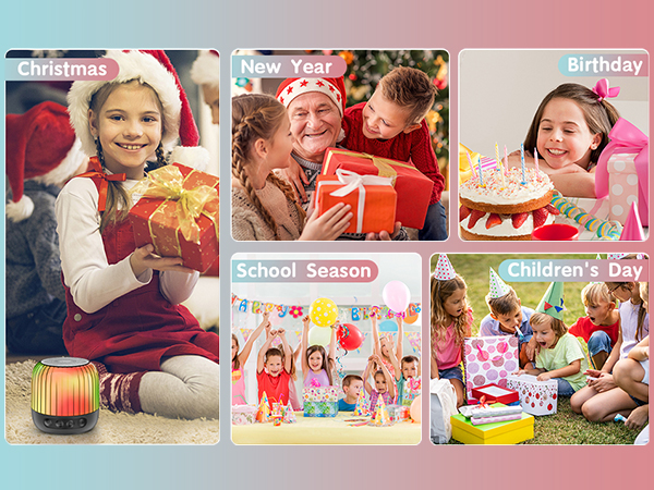 Night Light Bluetooth Speaker