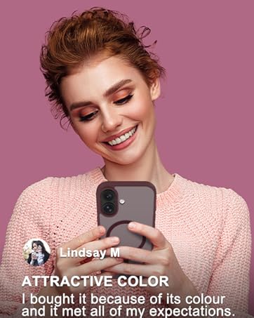 YENAPOON Matte Magnetic Phone Case for iPhone 16