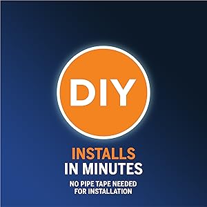 DIY easy to install shower head