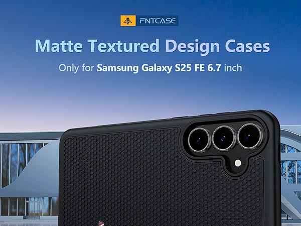 FNTCASE for Samsung Galaxy S25-FE Case