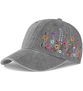 Biggun Trendy Embroidered Baseball Cap for Girls Women Men - Adjustable Soft Breathable Hats for ...