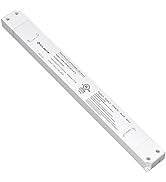 HitLights 60W Dimmable LED Driver Transformer, Power Supply 100-277V AC to 12V DC, 5A, Compatible...