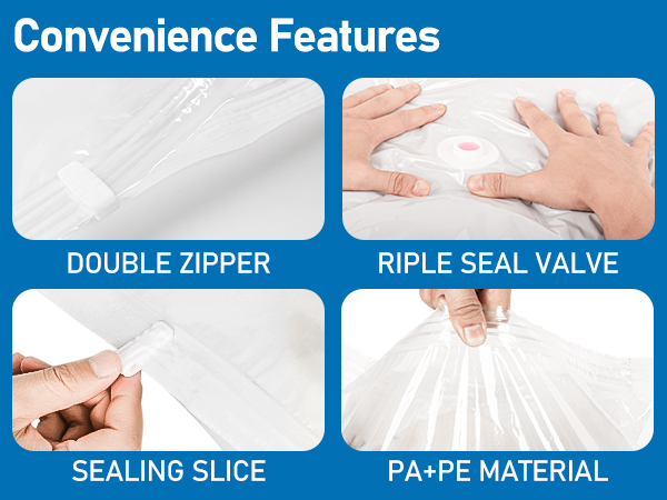 Vacuum Bags with Electric Pump