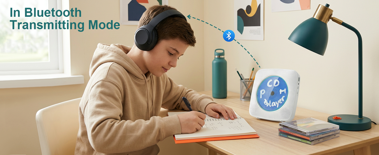 CD Player with Bluetooth