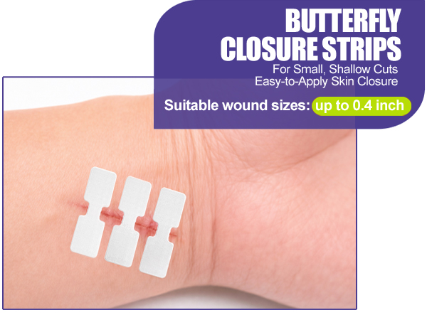 40 Pack Wound Closure Strips