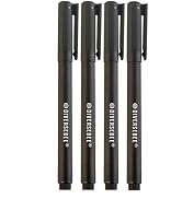 DiverseBee Fine Tip Pens, 4 Pack Quick Dry Markers, Bible Journaling Pens, School Art Supplies, T...