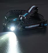 WUBEN H1 Rechargeable Headlamp, 1200 High Lumen Ultra Bright LED Head Lamp, 11 Modes 180°Adjustab...