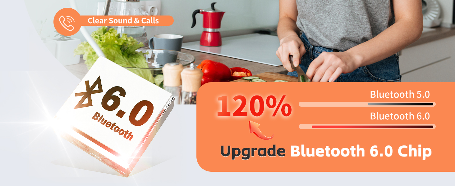 Bluetooth 6.0 headband