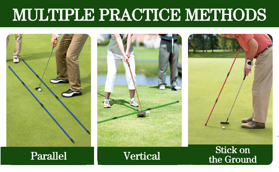 golf sticks alignment