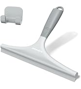 Anjinwiper All-Purpose Shower Squeegee for Glass Doors, Silicone Squeegee for Bathroom, Shower Do...